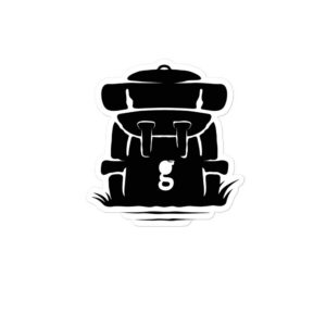 Backpack Logo Die-Cut Sticker
